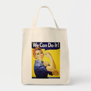 Rosie the Riveter tote