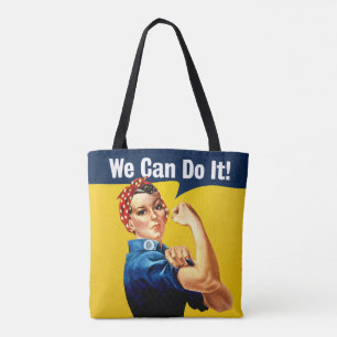 Rosie the Riveter   Tote Bag