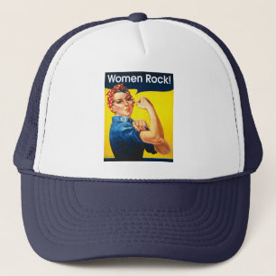 Rosie the Riveter ~ Trucker Hat