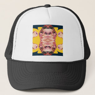 rosie the riveter trucker hat