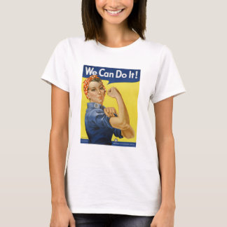 Rosie the Riveter Unedited Vintage Photos Old Aest T-Shirt