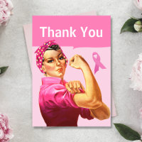 Rosie the Riveter Vintage Breast Cancer awareness