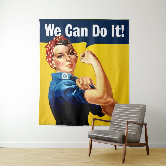 Rosie the Riveter | Wall Tapestries | We Can Do It (In Situ)
