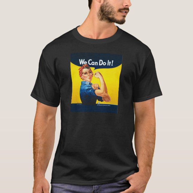 Rosie the Riveter "We Can Do It!" T-Shirt (Front)