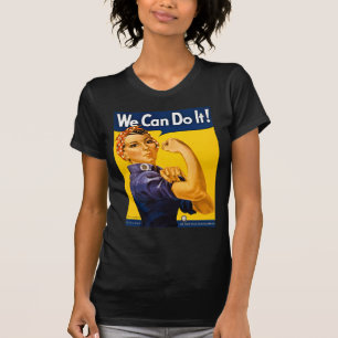 Rosie the Riveter We Can Do It Vintage T-Shirt