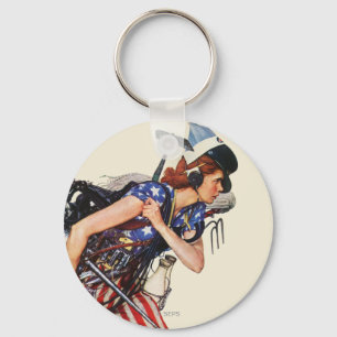 Rosie to the Rescue Key Ring