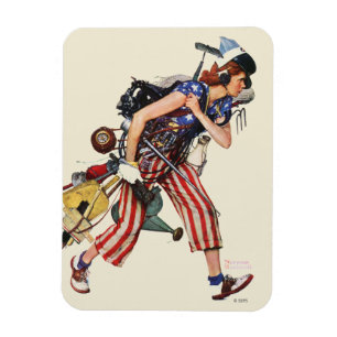 Rosie to the Rescue Magnet