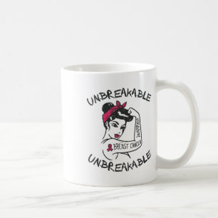 Rosie Unbreakable Pink Breast Cancer Warrior Survi Coffee Mug