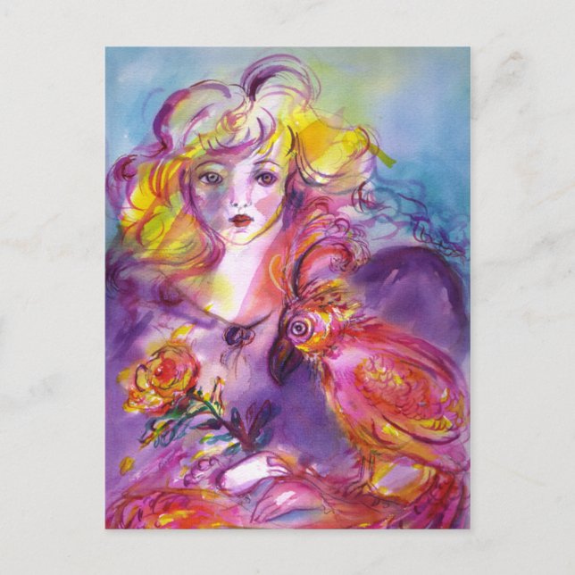 ROSINA / Venetian Masquerade Ball Postcard (Front)