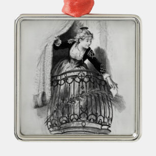 Rosine Metal Ornament