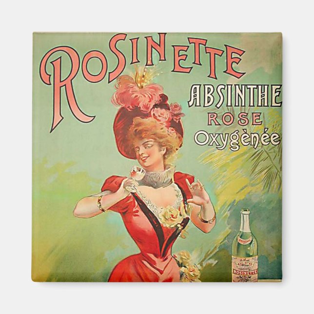 Rosinette Absinthe 1823 Magnet (Front)