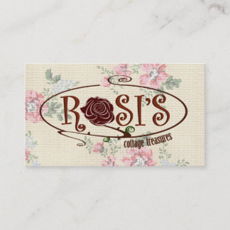 Rosi's Cottage Treasures Business Cards