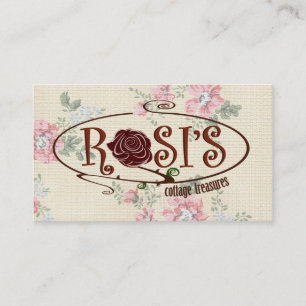 Rosi's Cottage Treasures Business Cards