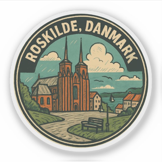 Roskilde Denmark Cathedral (Front)