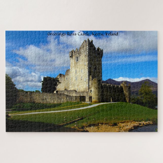 Ross Castle Co.Kerry, Ireland. Jigsaw Puzzle (Horizontal)