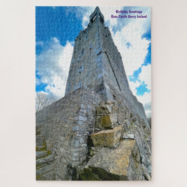   Ross Castle Kerry Ireland  Jigsaw Puzzle (Vertical)