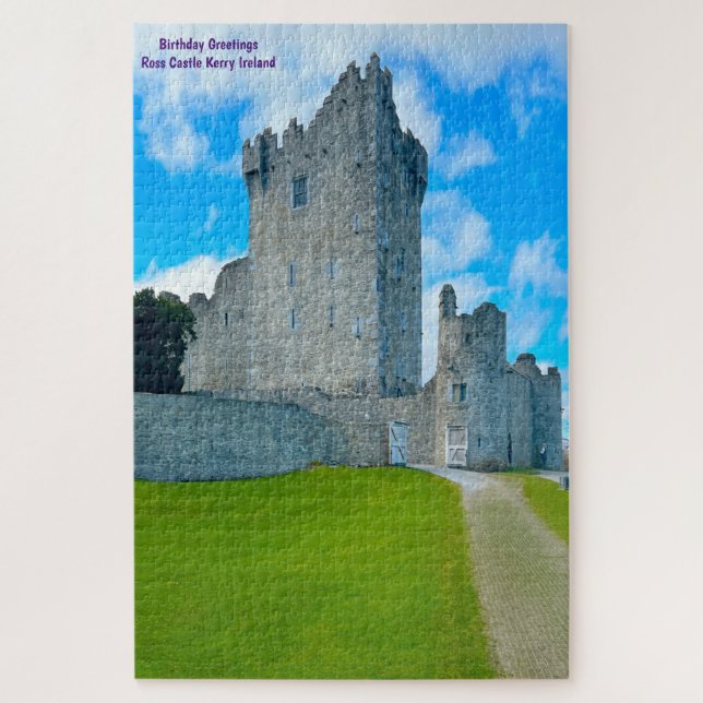   Ross Castle Kerry Ireland  Jigsaw Puzzle (Vertical)