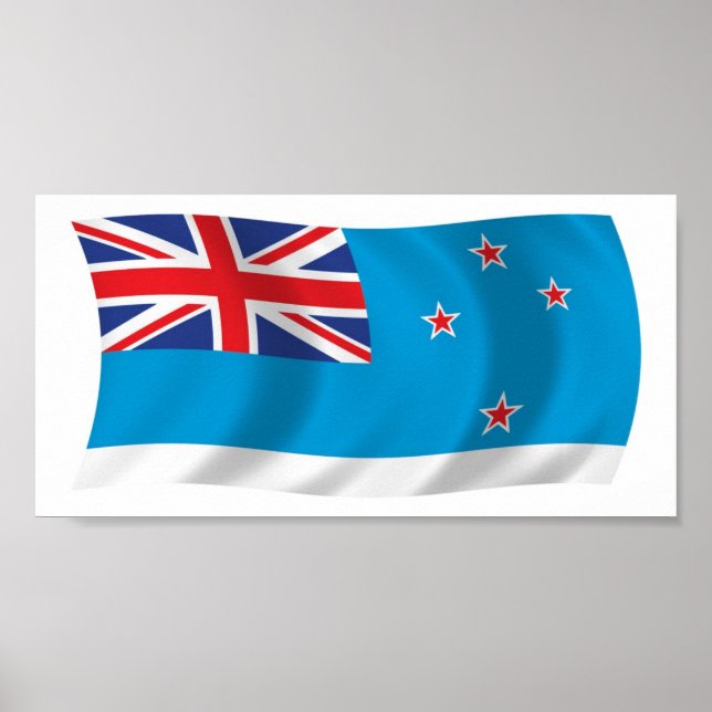 Ross Dependency Flag Poster Print (Front)