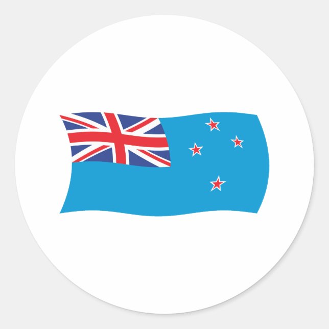 Ross Dependency Flag Sticker (Front)