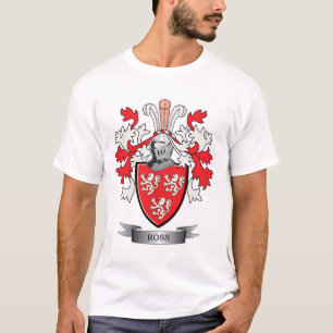 Ross Family Crest Coat of Arms T-Shirt