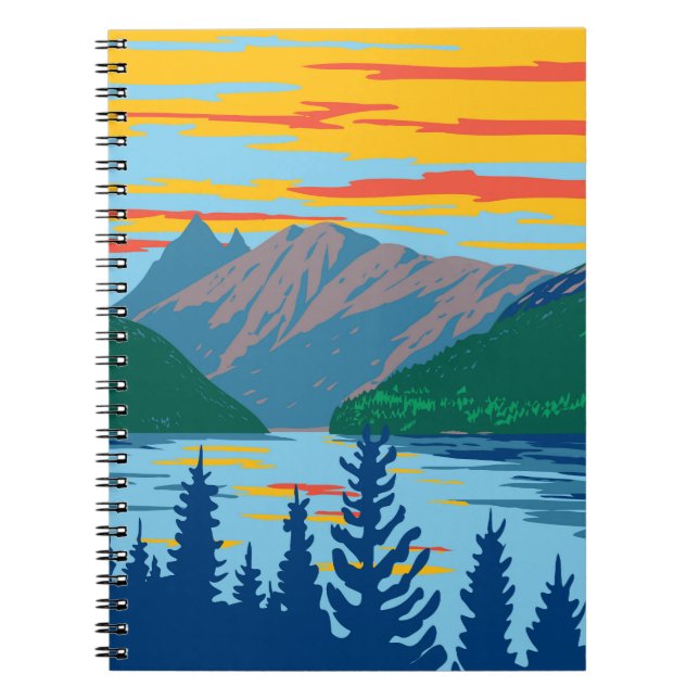 Ross Lake Washington	 Notebook (Front)