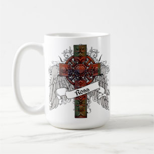 Ross Tartan Cross Coffee Mug