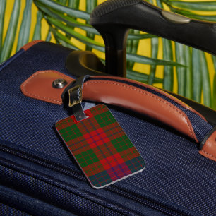 Ross Tartan (modern version) Luggage Tag