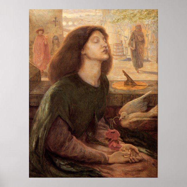 Rossetti - Beata Beatrix 1882 Poster (Front)