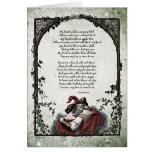 Rossetti "Love" Victorian Art Card