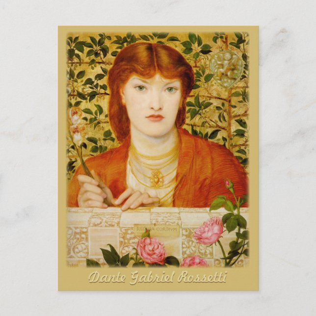 Rossetti Regina Cordium CC0649 Postcard (Front)