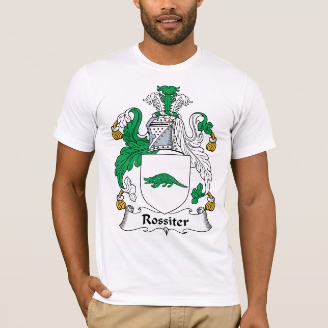 Rossiter Family Crest T-Shirt (Front)