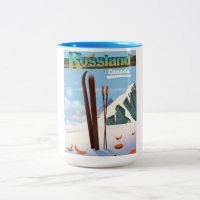 Rossland Canada travel poster.