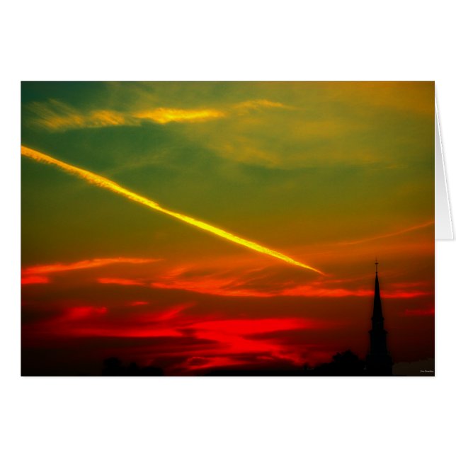 rosso di mattina Good Friday Card (Front Horizontal)