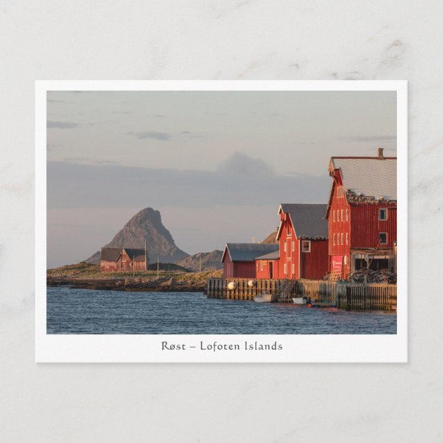 Rost Lofoten Islands Postcard (Front)