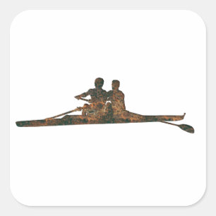 Rost Rudern Sticker