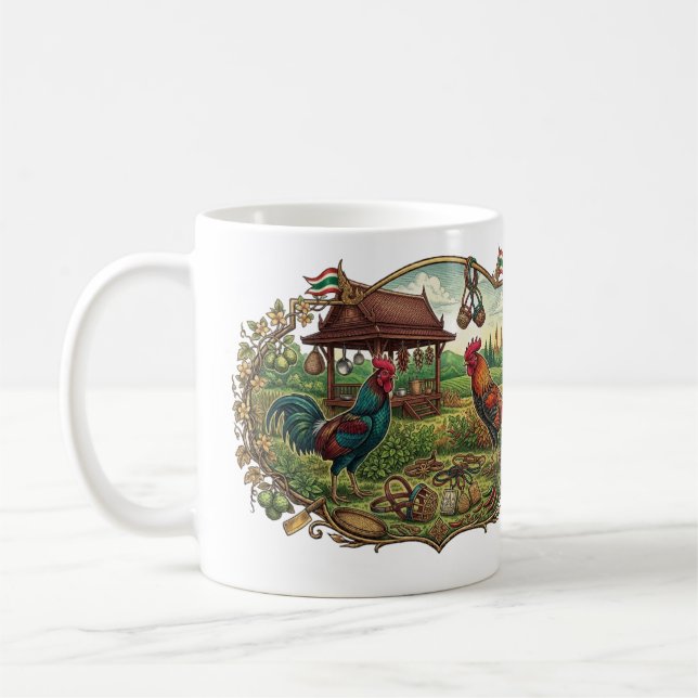 roster coffee mug (Left)