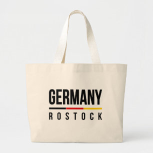 Rostock Germany Large Tote Bag