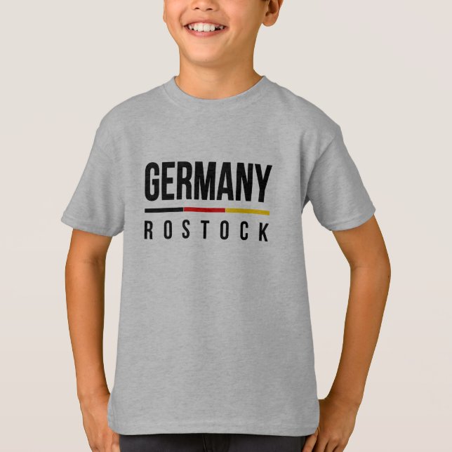 Rostock Germany T-Shirt (Front)