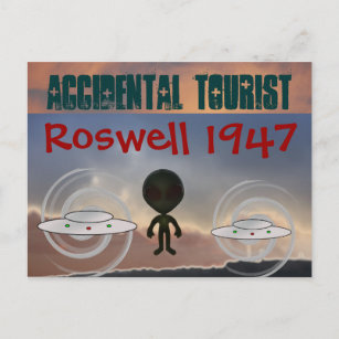 Roswell 1947 postcard