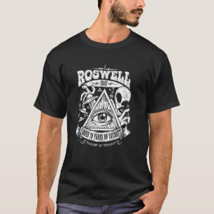Roswell Alien Crash Gift For An Ancient Astronaut  T-Shirt