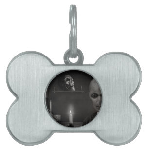 roswell alien pet name tag