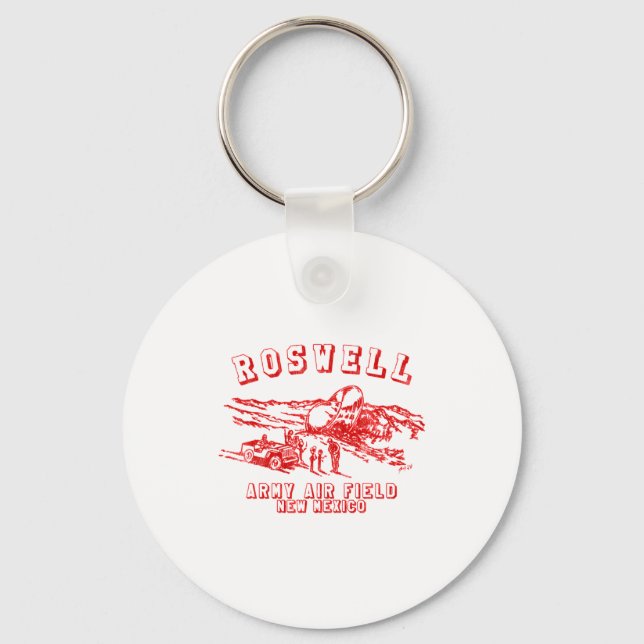 Roswell Army Air Field New Mexico _1  Key Ring (Front)