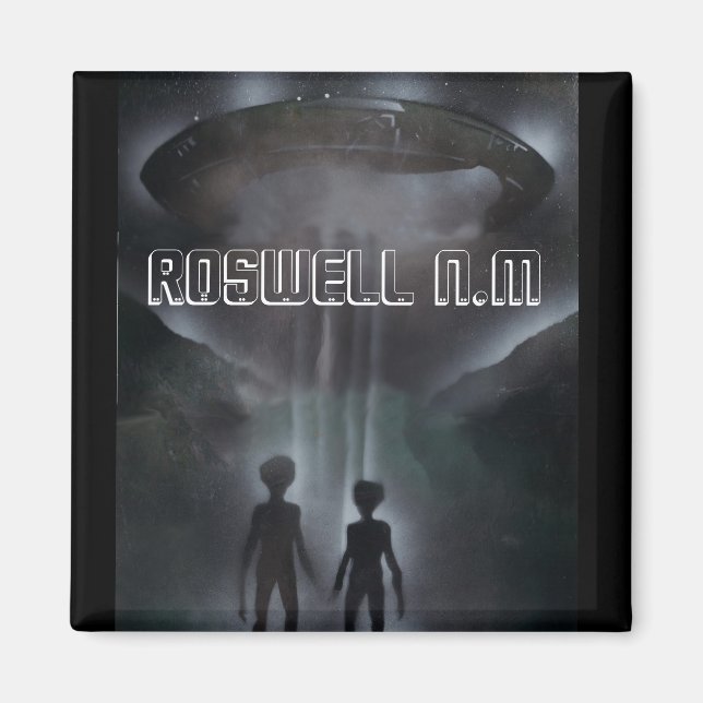 Roswell N.M Magnet (Front)