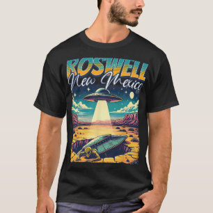 Roswell New Mexico 1947 Alien Abduction Ufo Crash T-Shirt