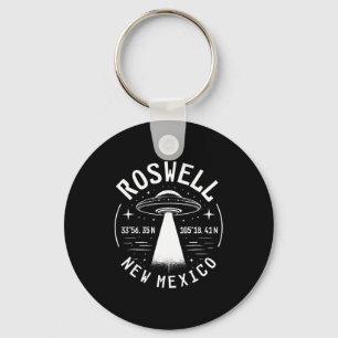 Roswell New Mexico Alien Ufo Area 51  Key Ring