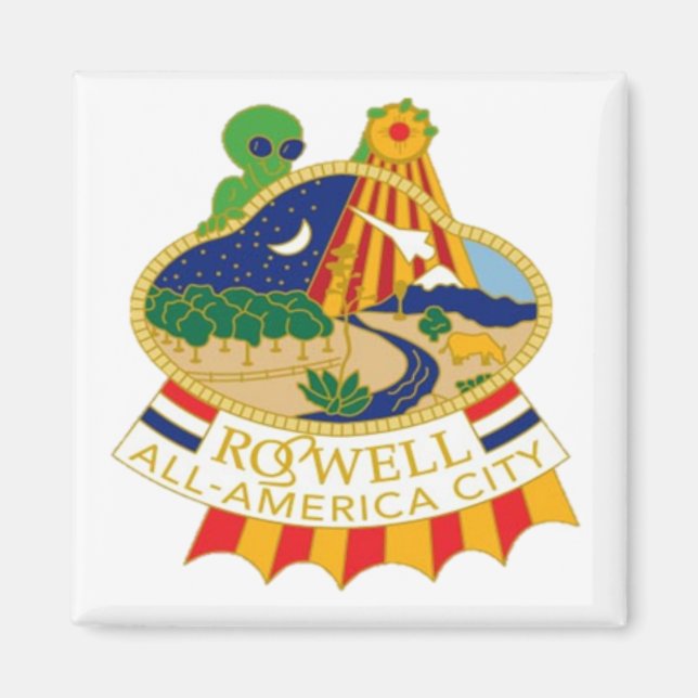 Roswell New Mexico Magnet (Front)