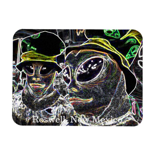 Roswell, New Mexico Magnet (Horizontal)