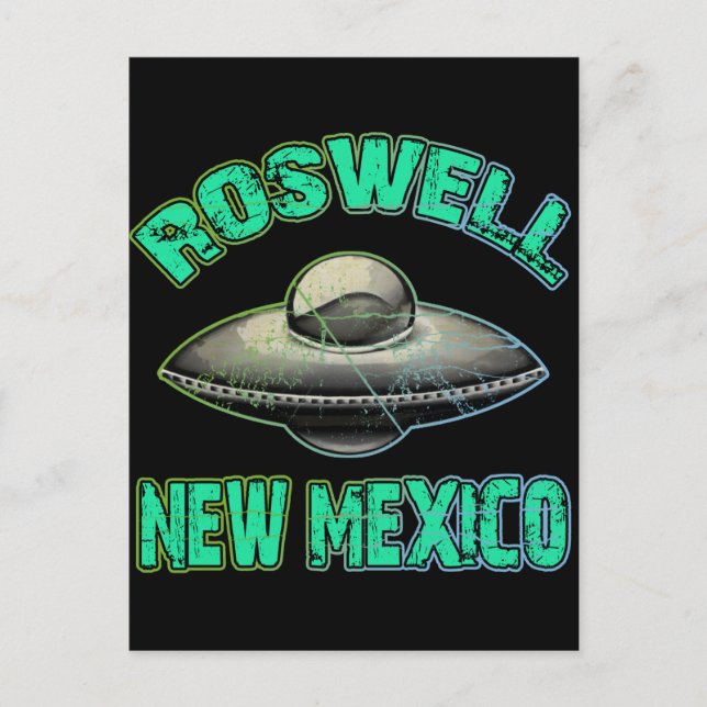 Roswell, New Mexico Postcard (Front)