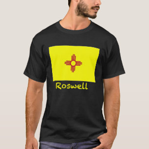 Roswell New Mexico USA Flag Souvenir T-Shirt