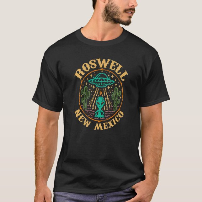 Roswell Nm 1947   Roswell Aviation  New Mexico 51 T-Shirt (Front)